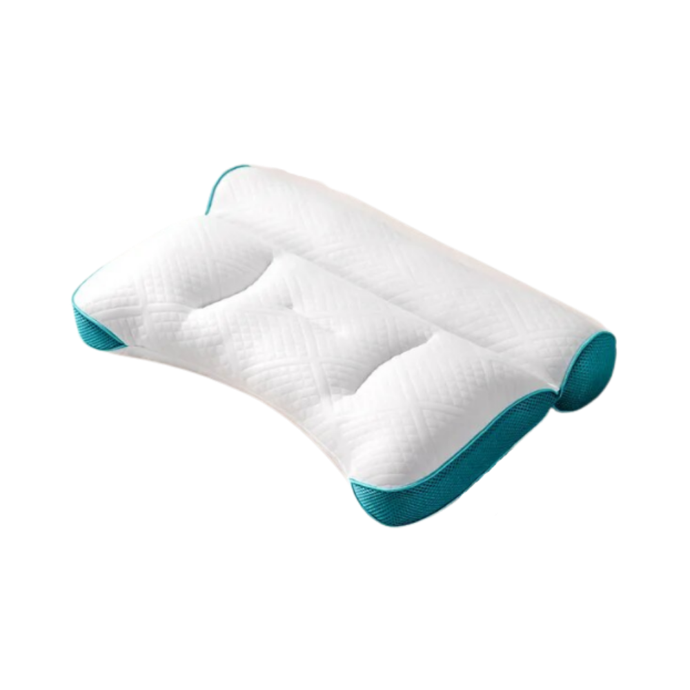 Almohada hipoalergénica para soporte cervical
-Azul - Ozerty
