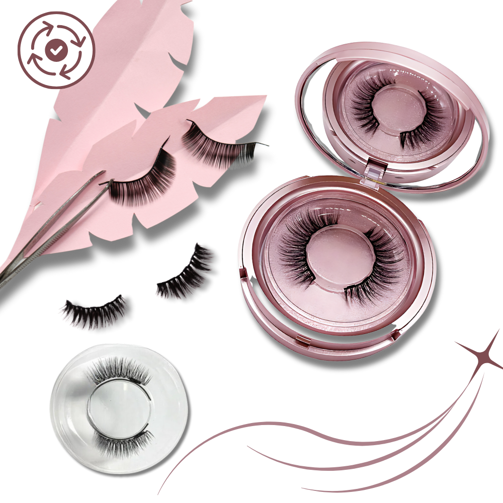 Pestañas hipoalergénicas sin pegamento
- Ozerty