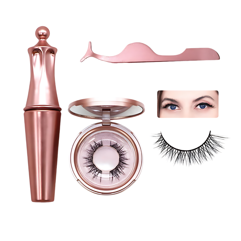 Pestañas hipoalergénicas sin pegamento
-LUXE - Ozerty