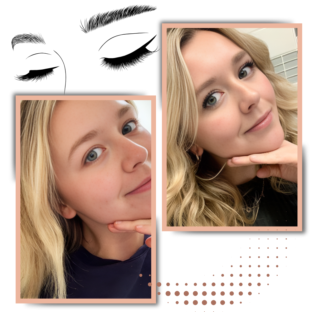 Pestañas hipoalergénicas sin pegamento
- Ozerty