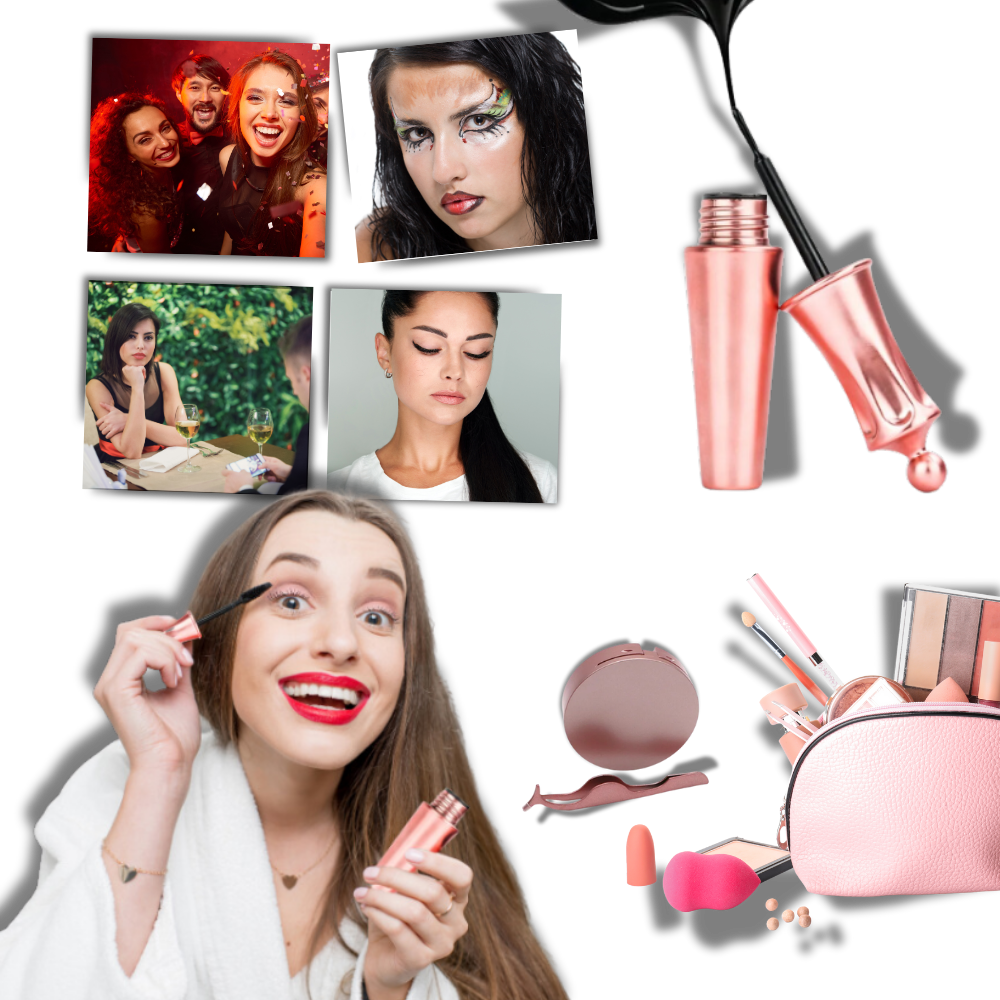 Pestañas hipoalergénicas sin pegamento
- Ozerty