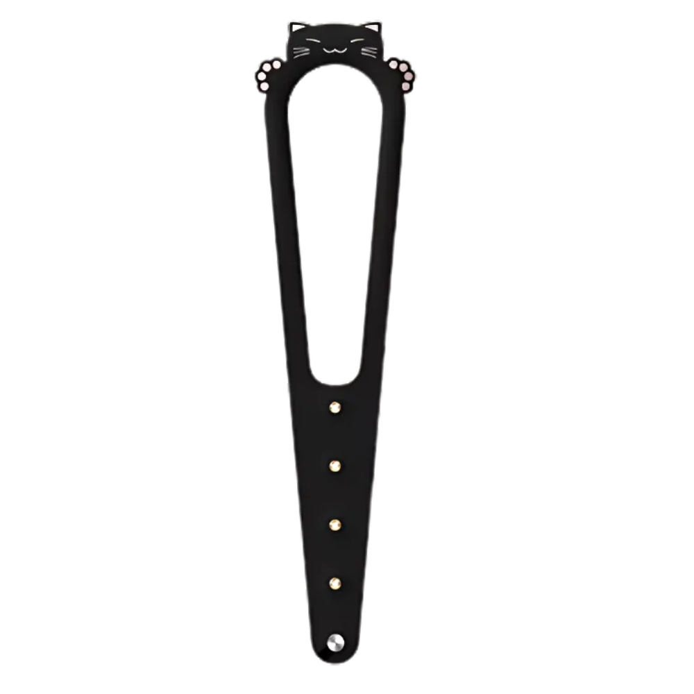 Cierre de puerta para gatos -Negro - Ozerty