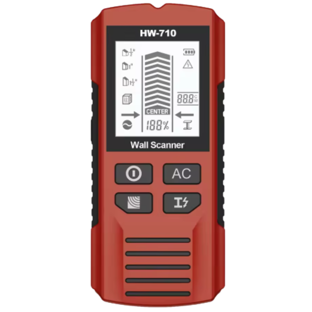 Sensor de pared -Rojo - Ozerty