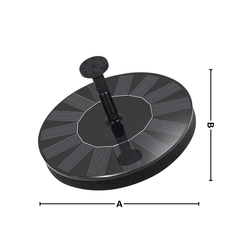 Fuente solar flotante Instant Charm Garden - Ozerty