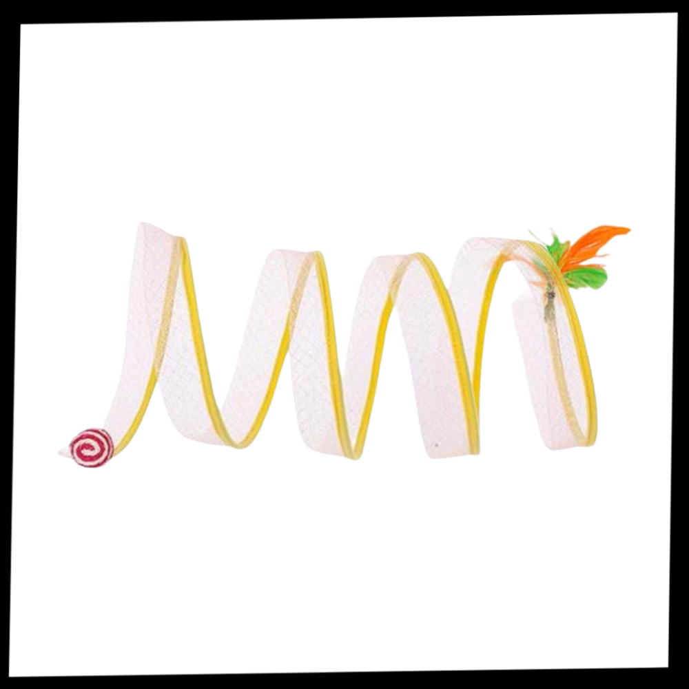 Túnel interactivo y compacto para gatos
- Ozerty