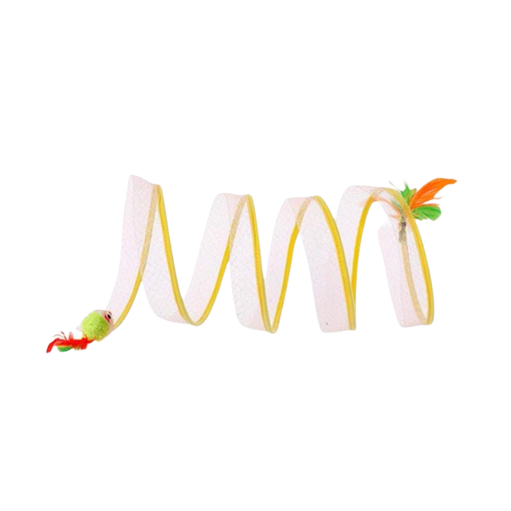 Túnel interactivo y compacto para gatos
-Ratón amarillo - Ozerty