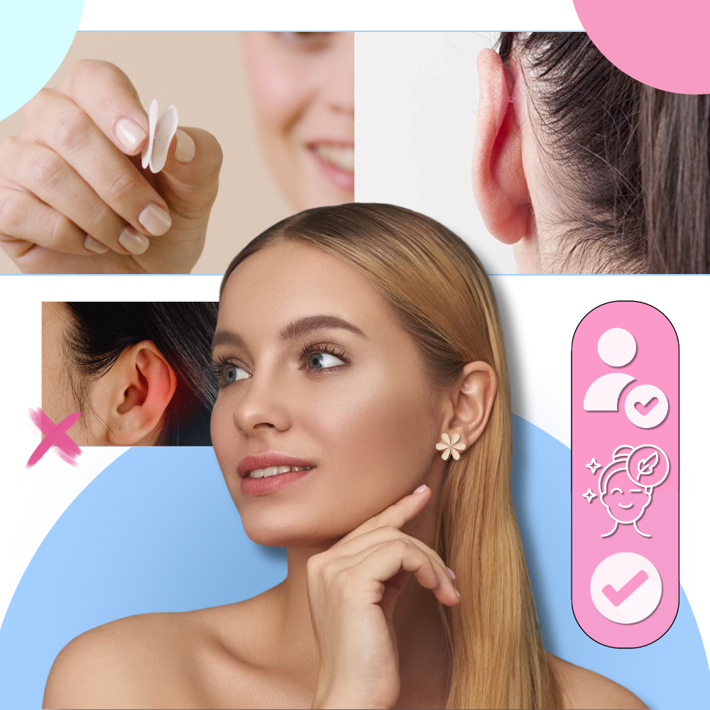 Parches invisibles para orejas - Ozerty