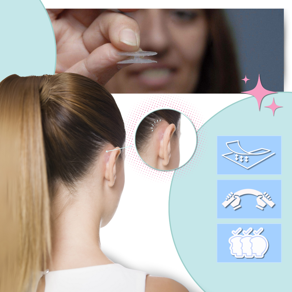 Parches invisibles para orejas - Ozerty