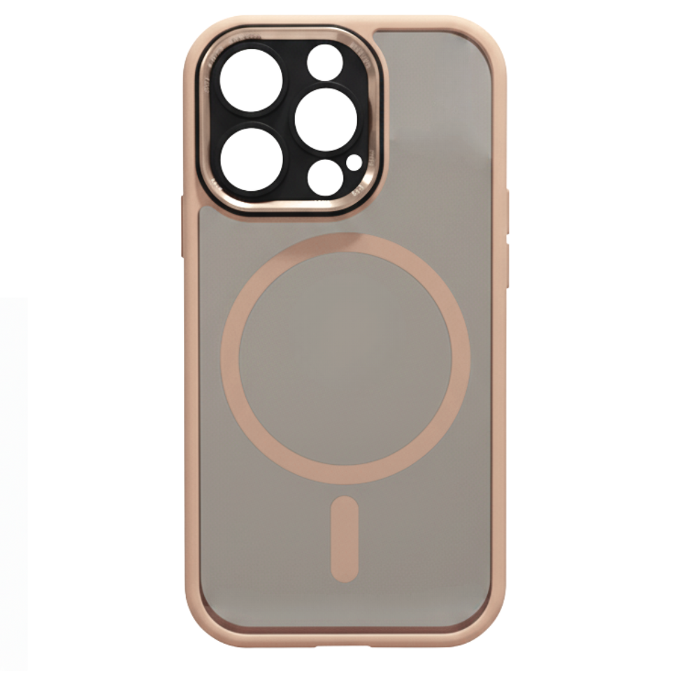 Funda magnética a prueba de golpes para iPhone -Oro del desierto - Ozerty