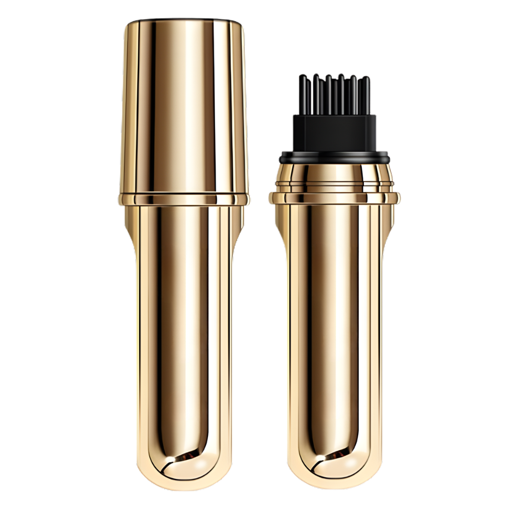 Peine para teñir el cabello con queratina -Negro natural - Ozerty