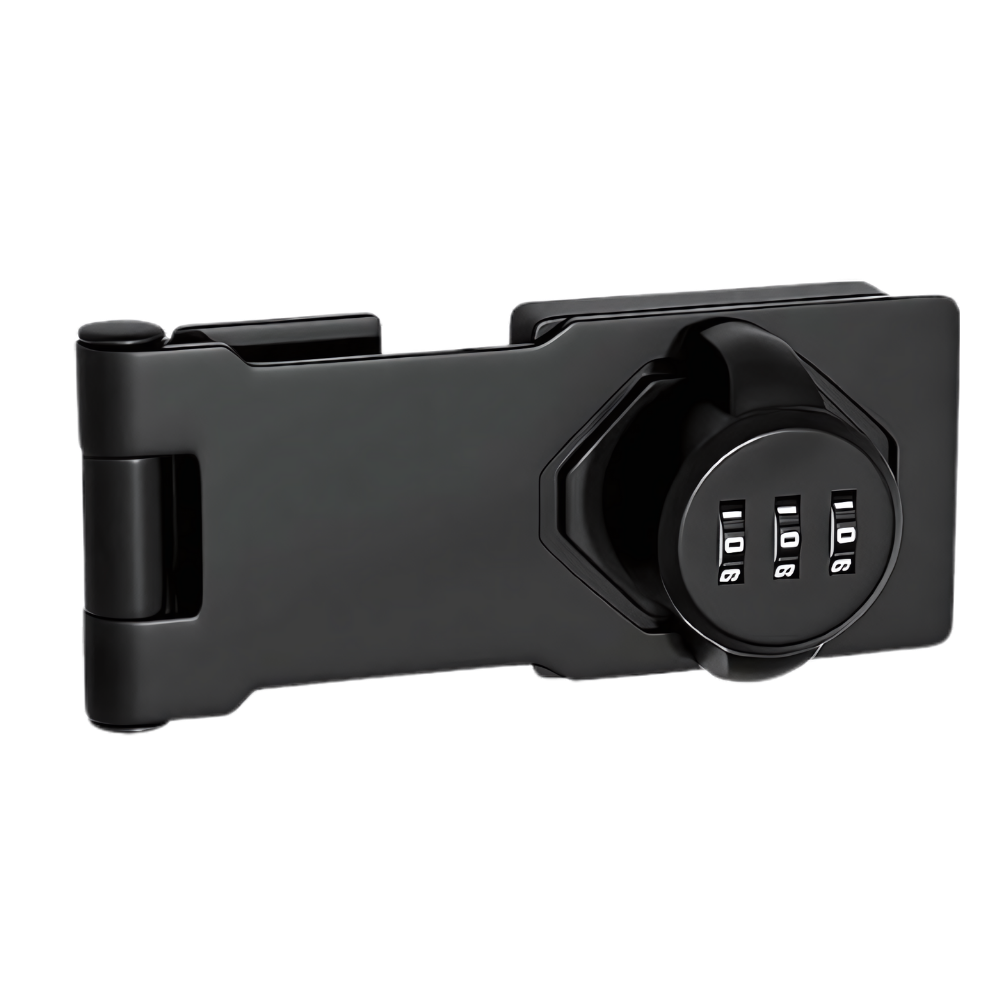 Cerradura de armario de instalación rápida y sin llave
-Negro - Ozerty