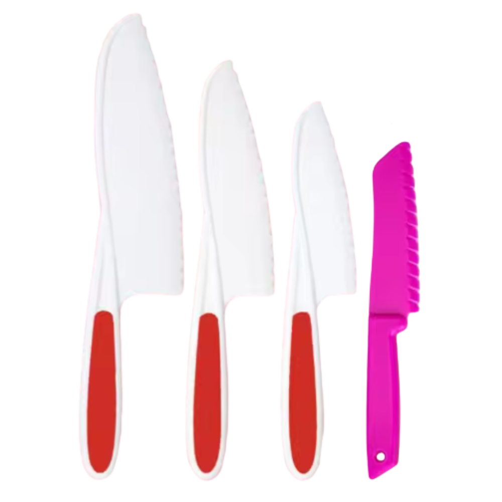 Juego de cocina para niños -Rojo - Ozerty
