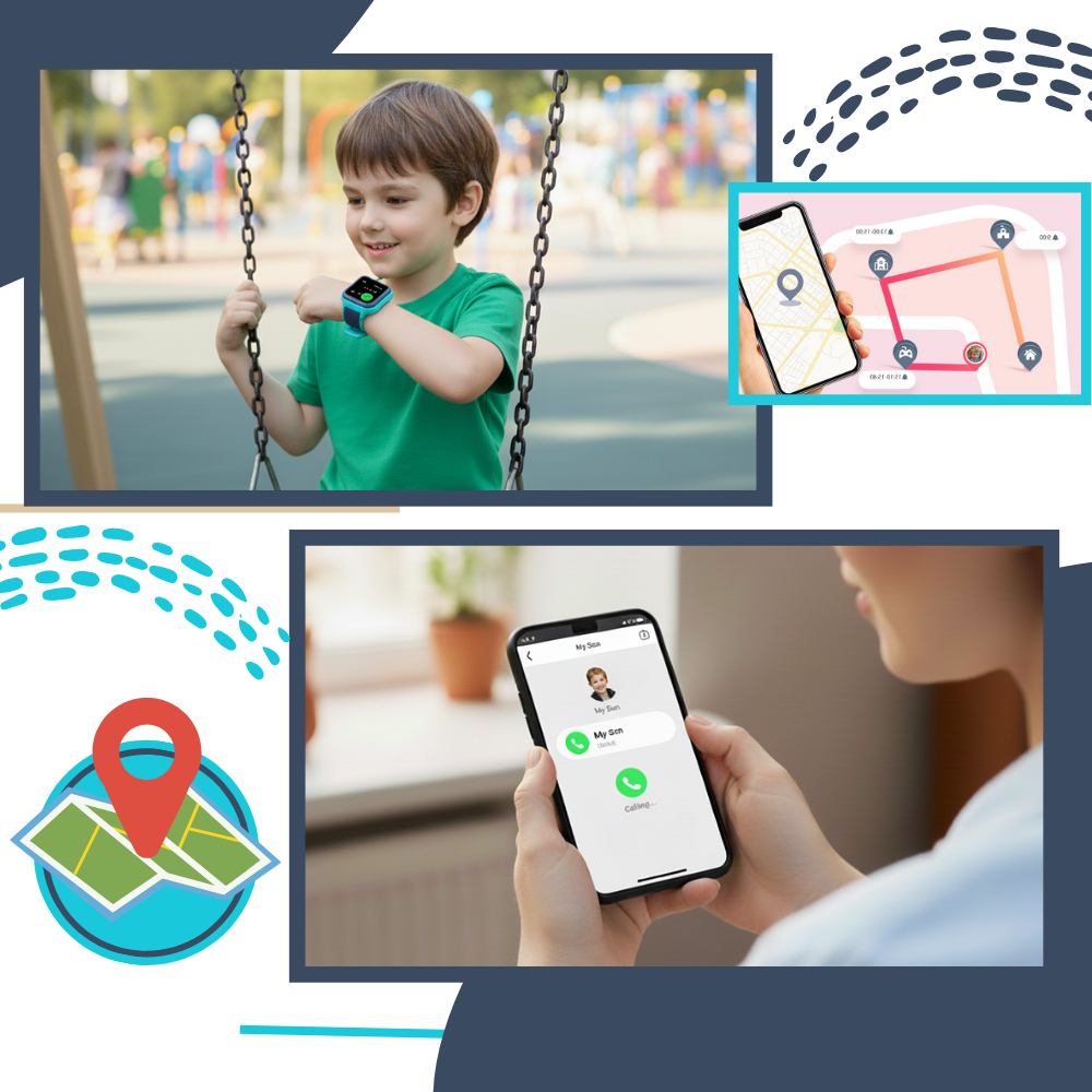 Reloj inteligente con supervisión para niños - Ozerty