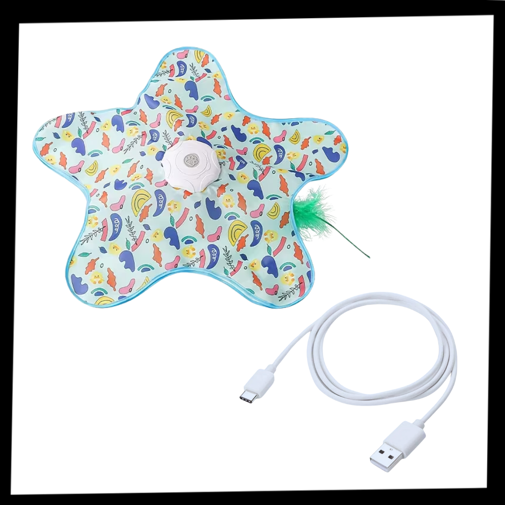 Juguete de plumas para la dentición de gatitos - Ozerty