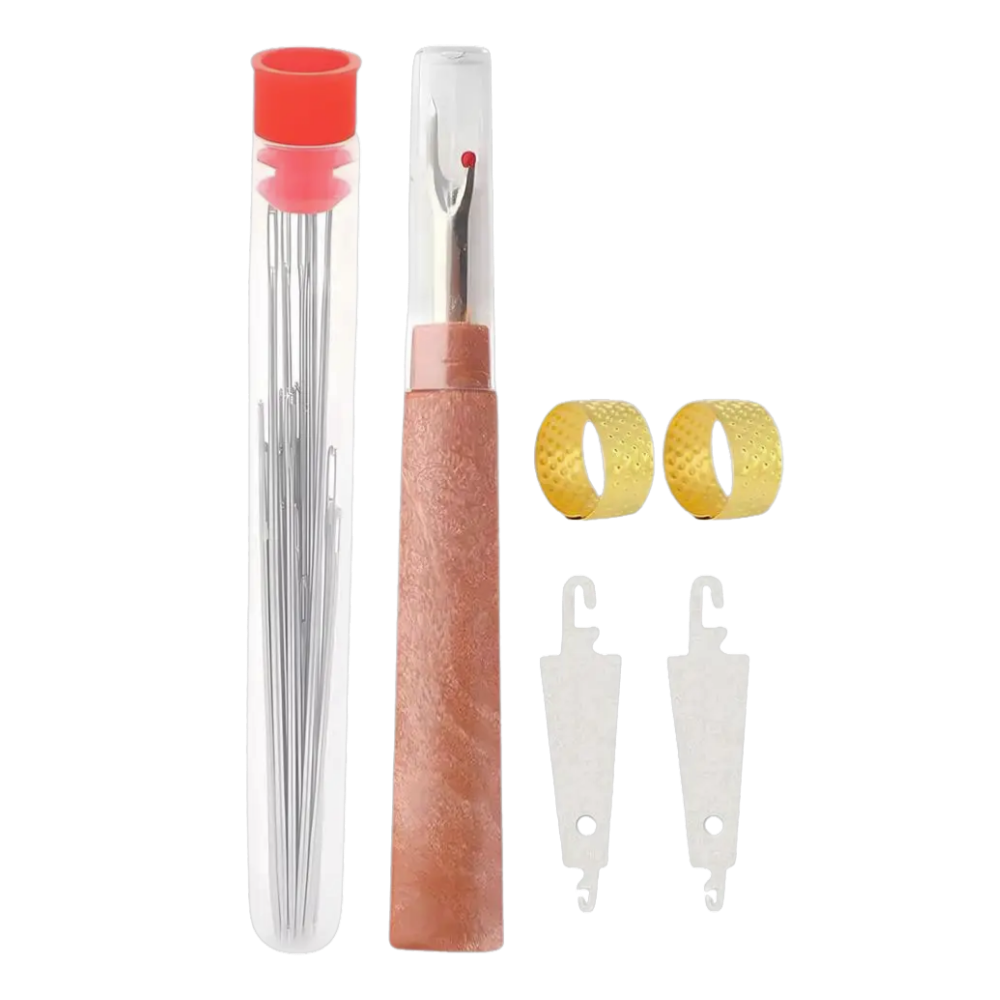 Kit de agujas de bordar de ojo grande -31 piezas - Ozerty