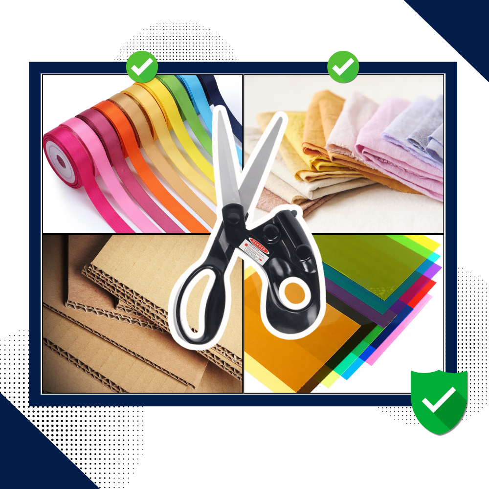 Tijeras con guía láser - Ozerty