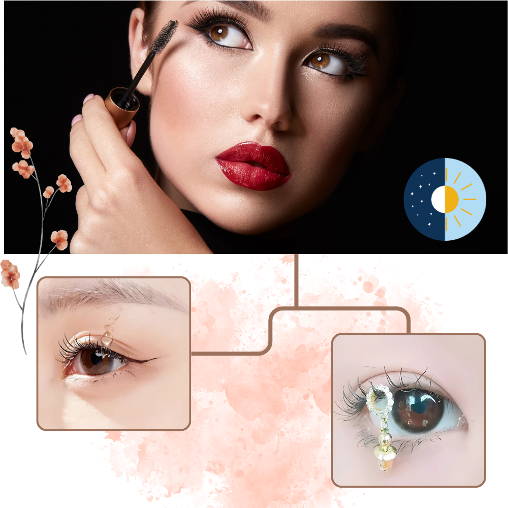 Máscara de pestañas con efecto intenso - Ozerty