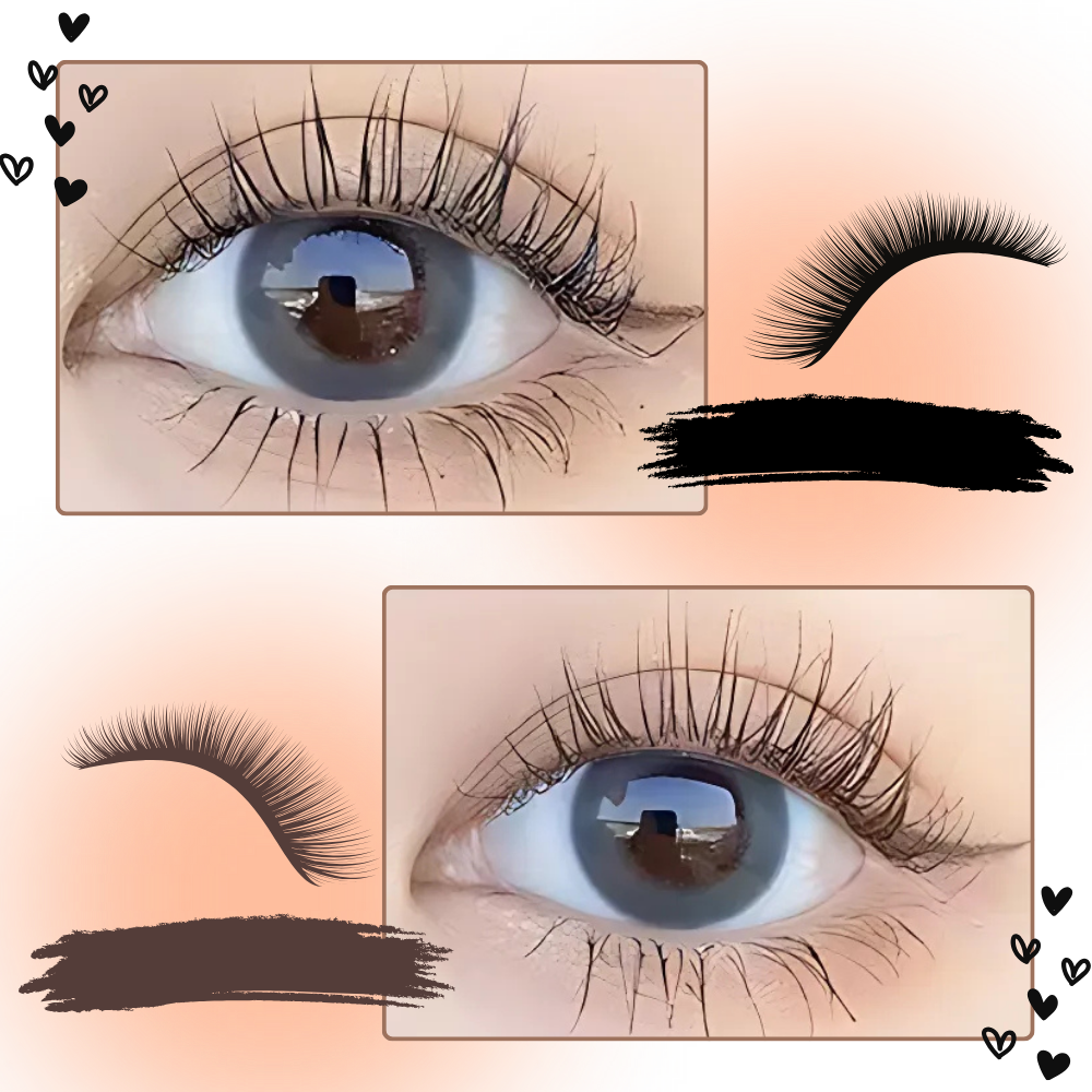 Máscara de pestañas con efecto intenso - Ozerty