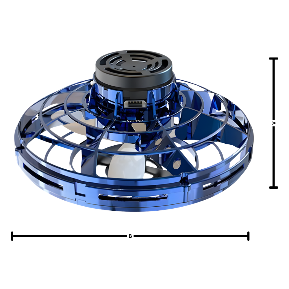 Lanza el divertido mini dron giratorio UFO - Ozerty
