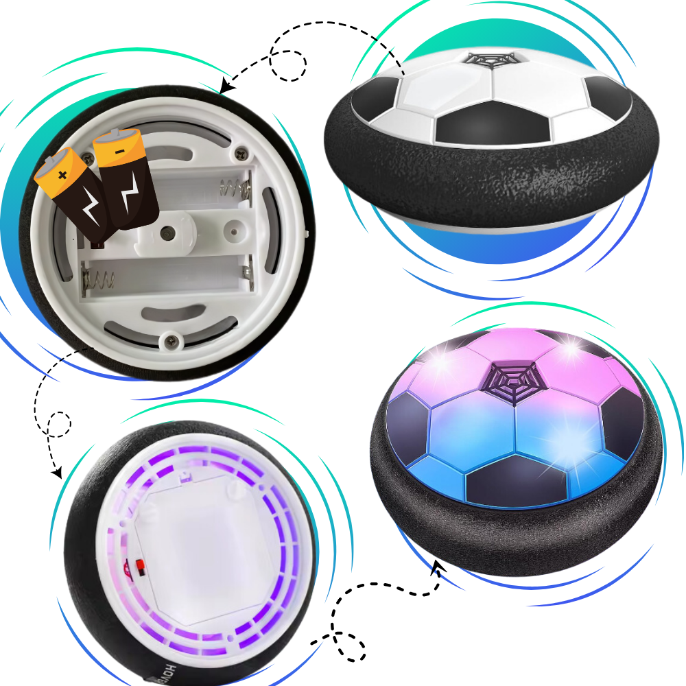 Balón flotante con luz LED - Ozerty