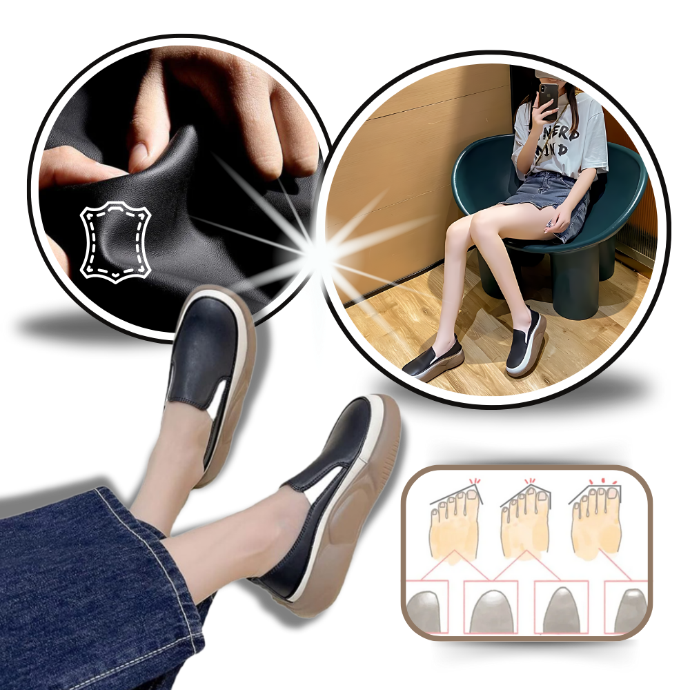 Mocasines ligeros con plataforma blanda
- Ozerty