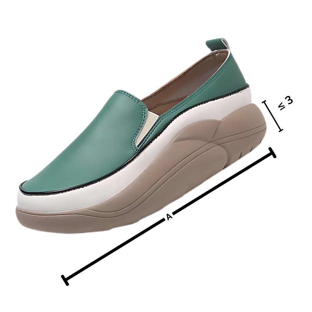 Mocasines ligeros con plataforma blanda
- Ozerty