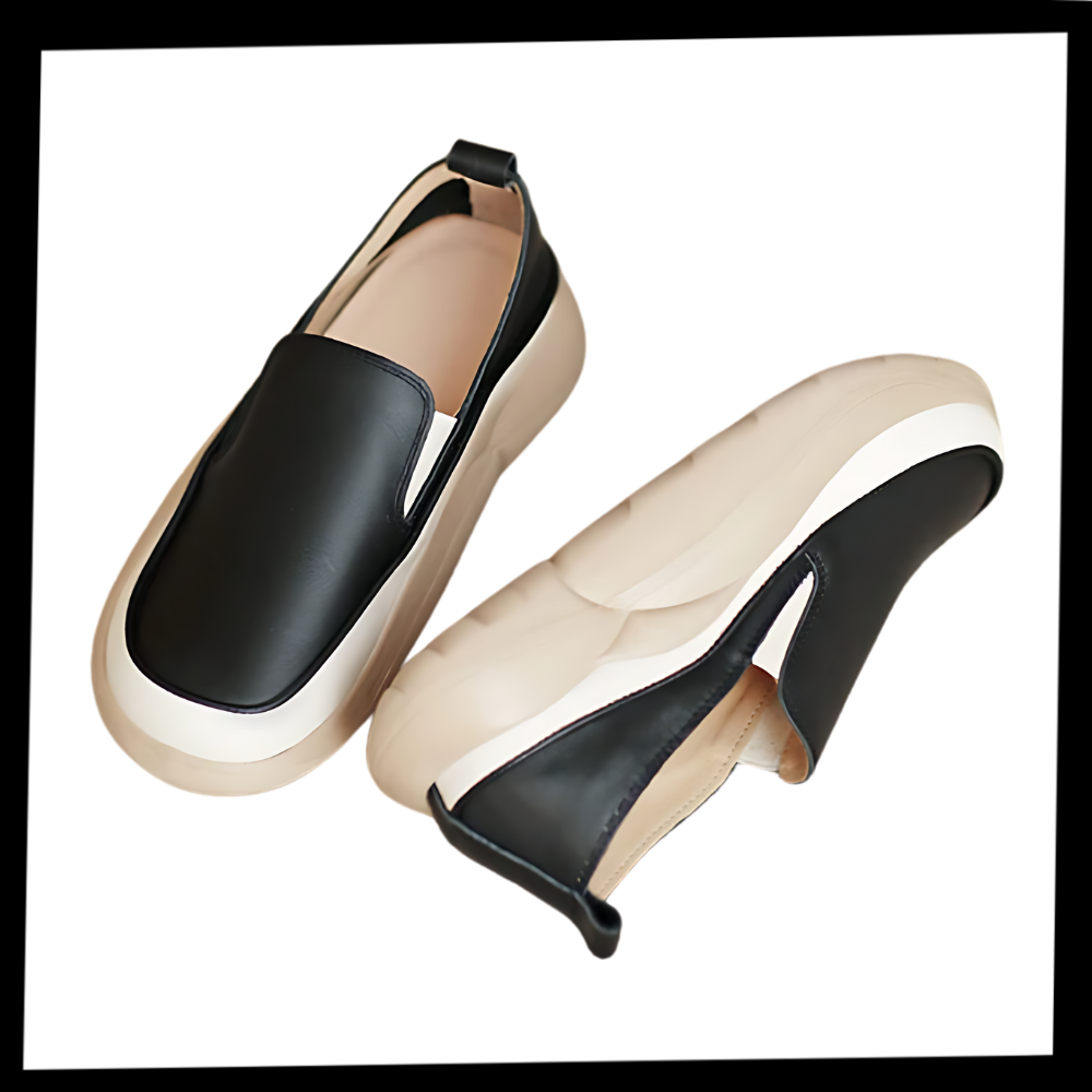 Mocasines ligeros con plataforma blanda
- Ozerty