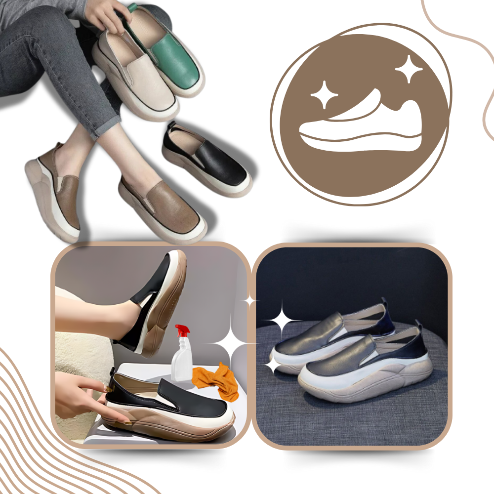 Mocasines ligeros con plataforma blanda
- Ozerty