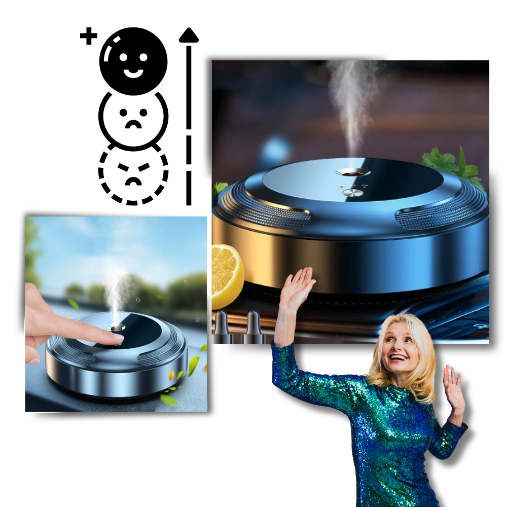 Purificador de aire para coche resistente al calor y de larga duración
- Ozerty