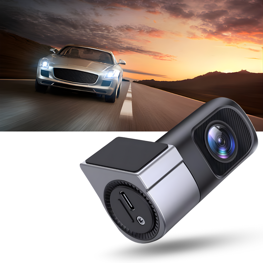 Cámara de salpicadero con grabación en bucle - Ozerty