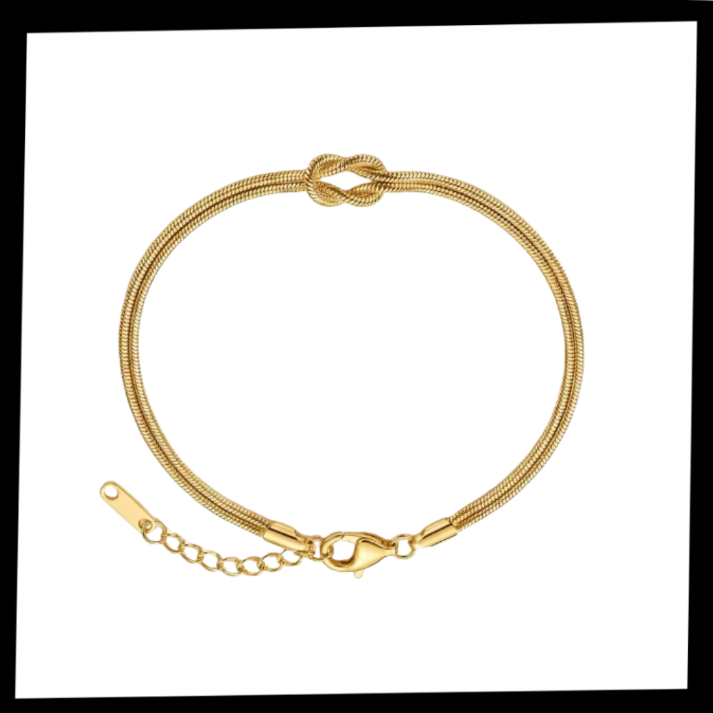 Collar y pulsera Love Knot - Ozerty