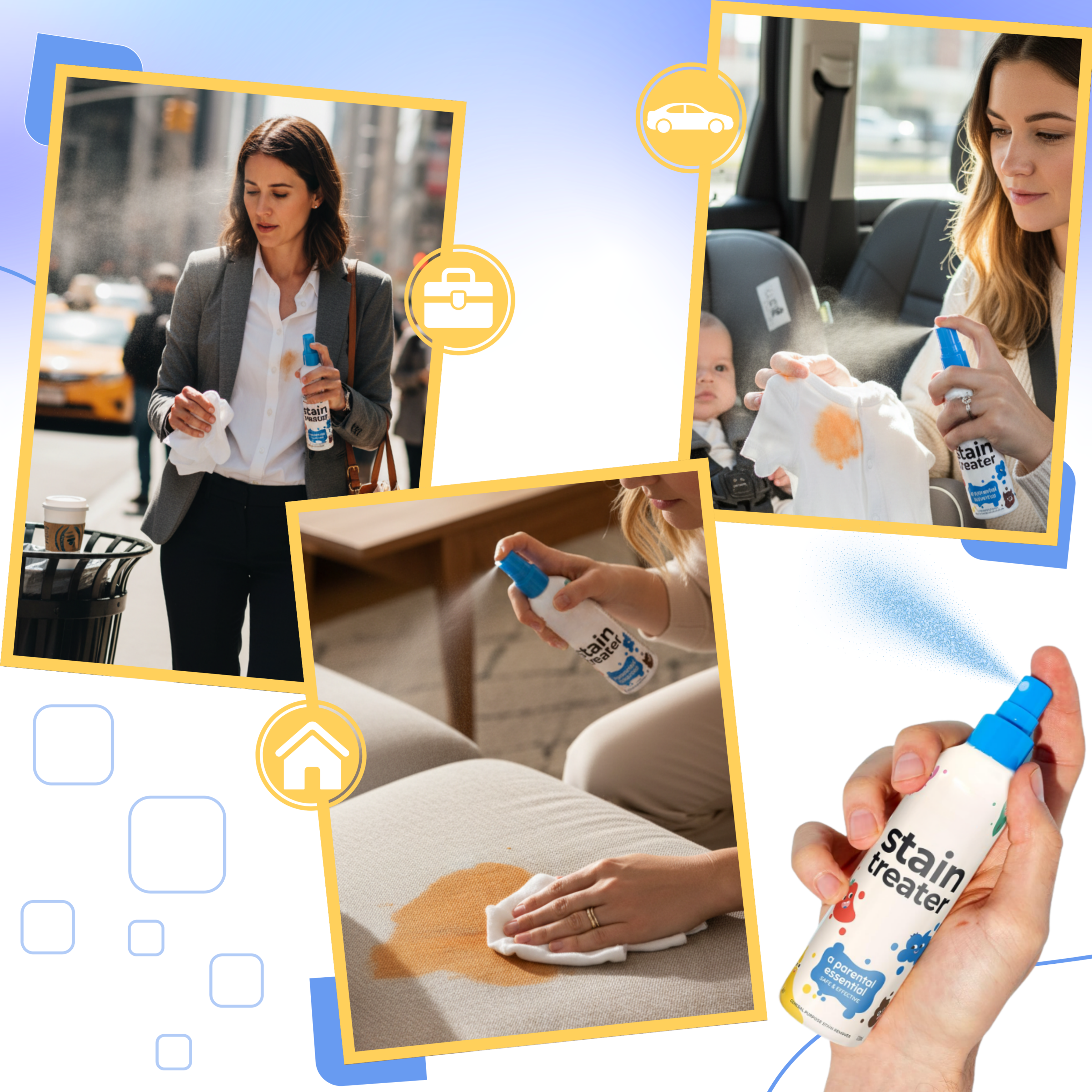 Spray limpiador de manchas Magic Dry - Ozerty