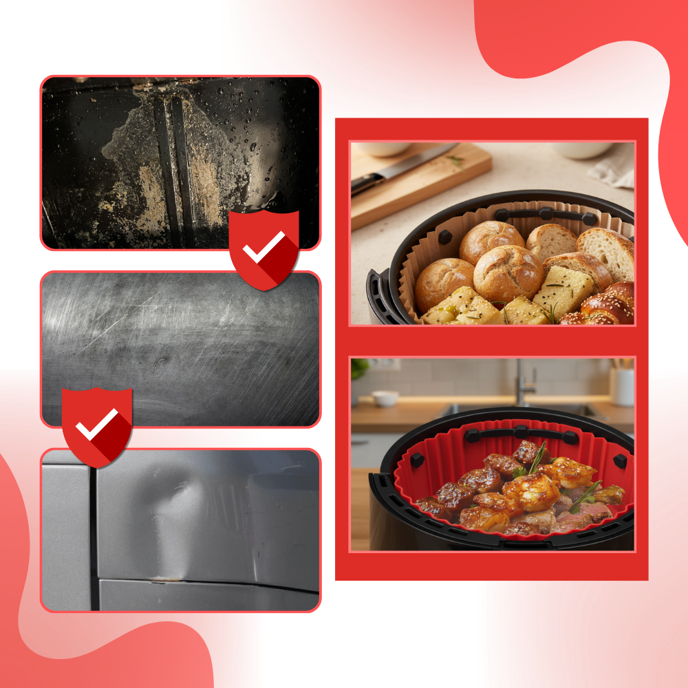 Freidora magnética con broche de pergamino - Ozerty