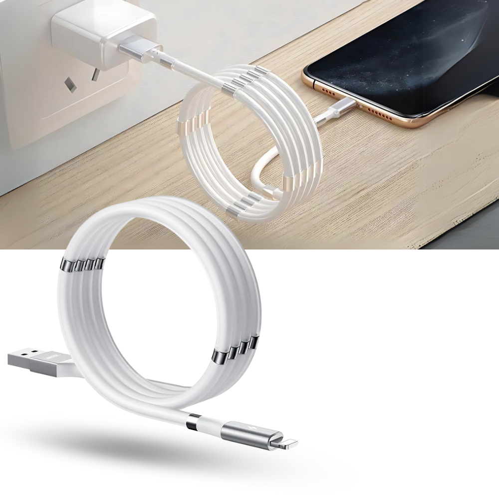 Cable USB flexible magnético - Ozerty