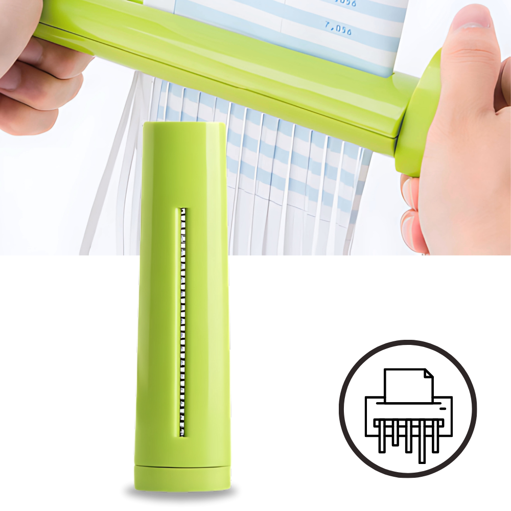 Trituradora de papel portátil - Ozerty