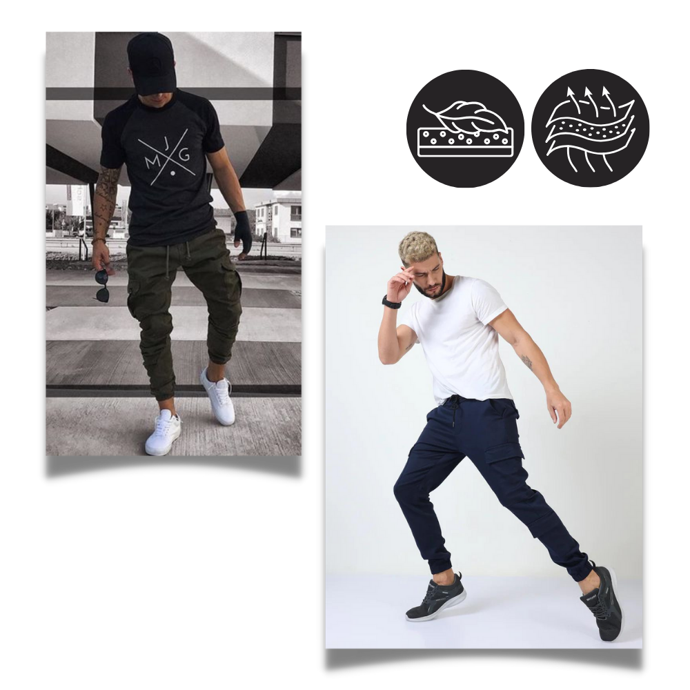 Pantalones cargo Slim Fit para hombre
- Ozerty