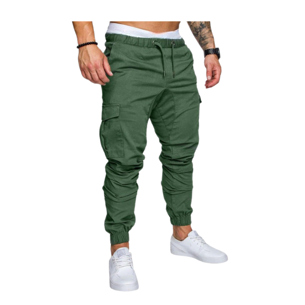 Pantalones cargo Slim Fit para hombre
-Verde/MVerde/LVerde/XLVerde/XXLVerde/3XLVerde/4XLVerde/5XL - Ozerty