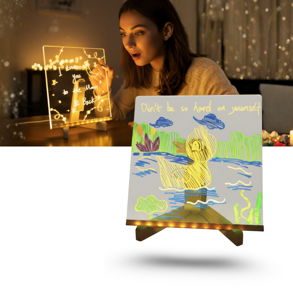 Fascinante pizarra LED - Ozerty