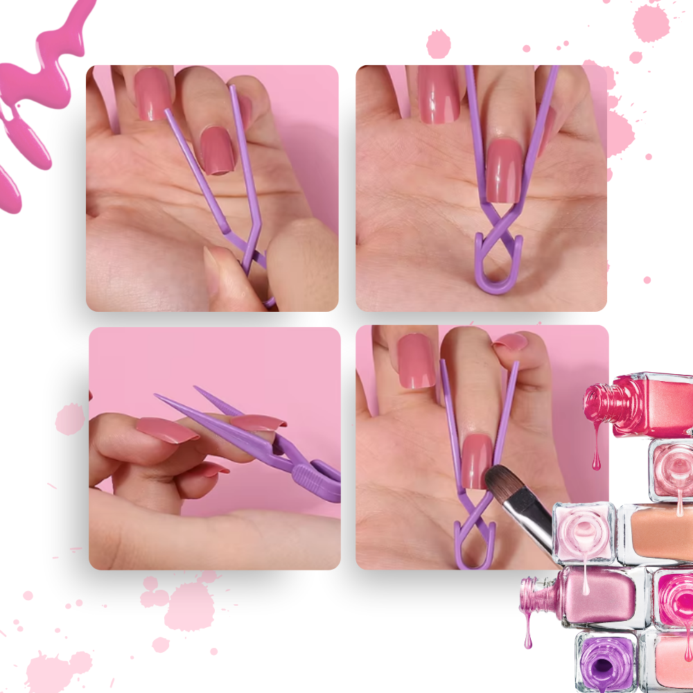 Clip protector de dedos para manicura - Ozerty