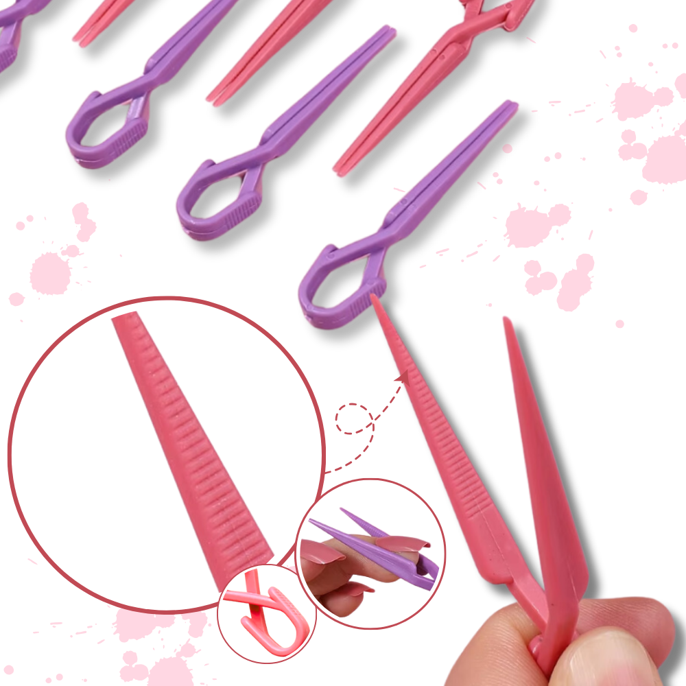 Clip protector de dedos para manicura - Ozerty