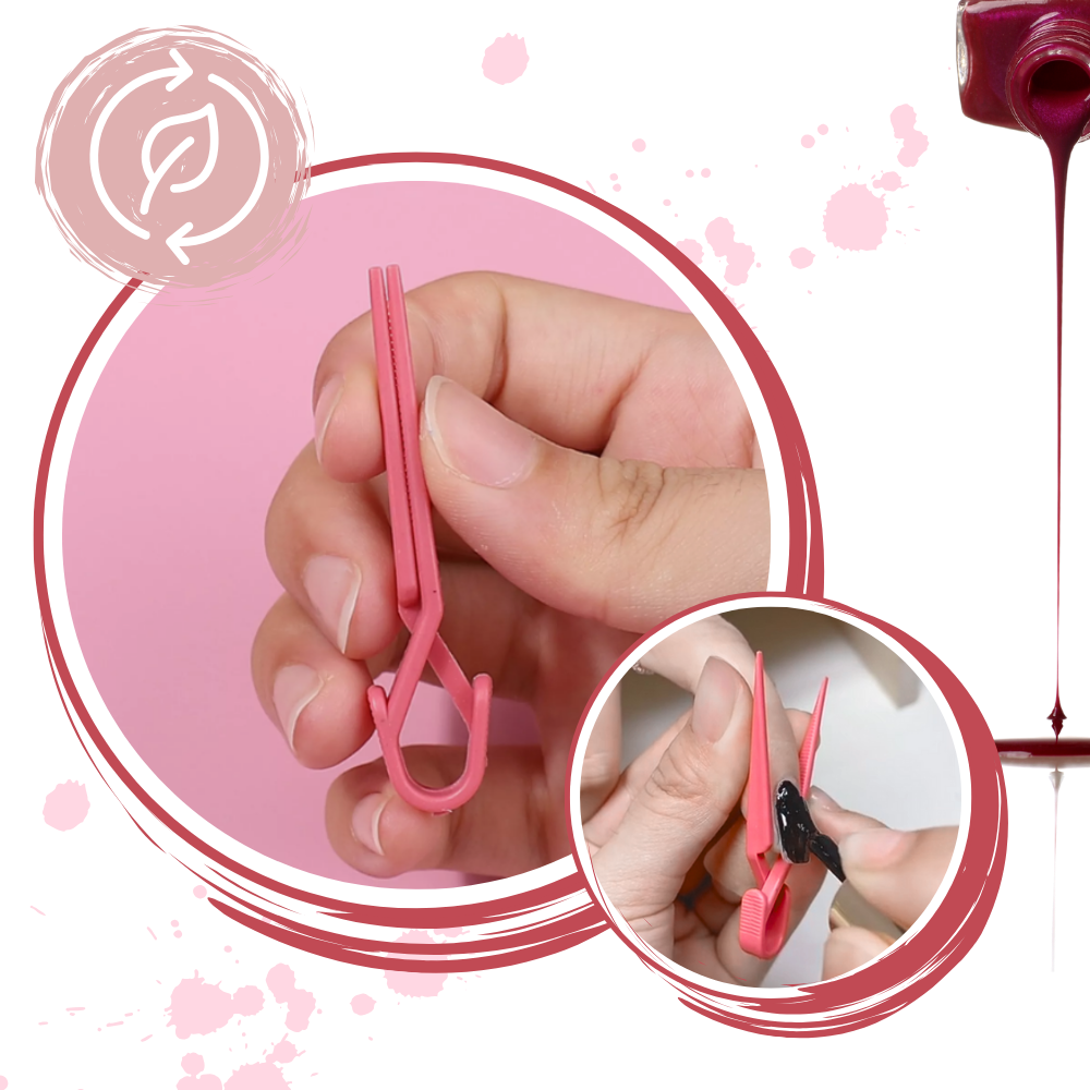 Clip protector de dedos para manicura - Ozerty