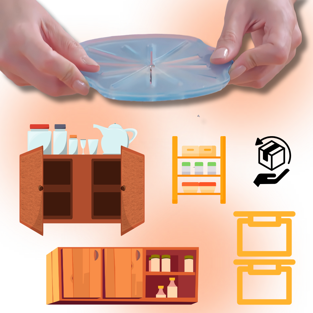 Tapa anti salpicaduras para varillas batidoras - Ozerty