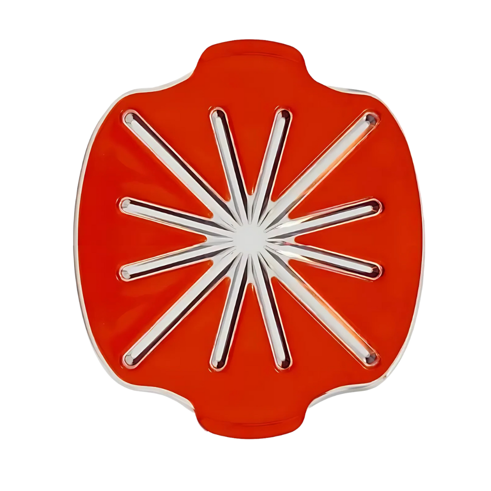 Tapa anti salpicaduras para varillas batidoras -Rojo - Ozerty