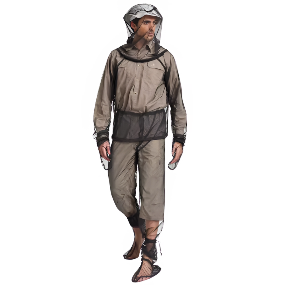 Traje protector de malla -Conjunto negro - Ozerty