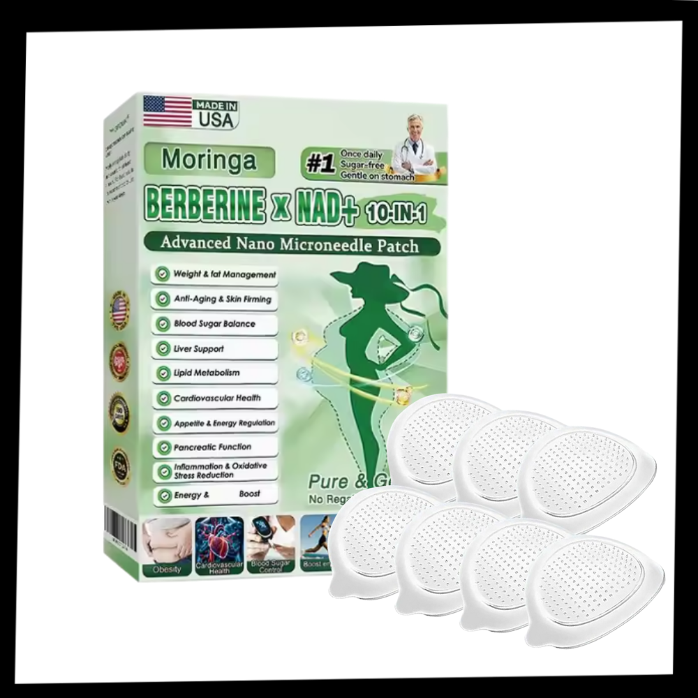 Parches de moringa con microagujas - Ozerty