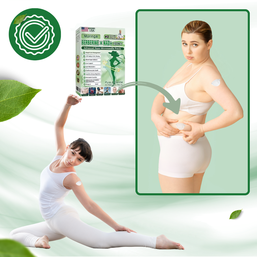 Parches de moringa con microagujas - Ozerty
