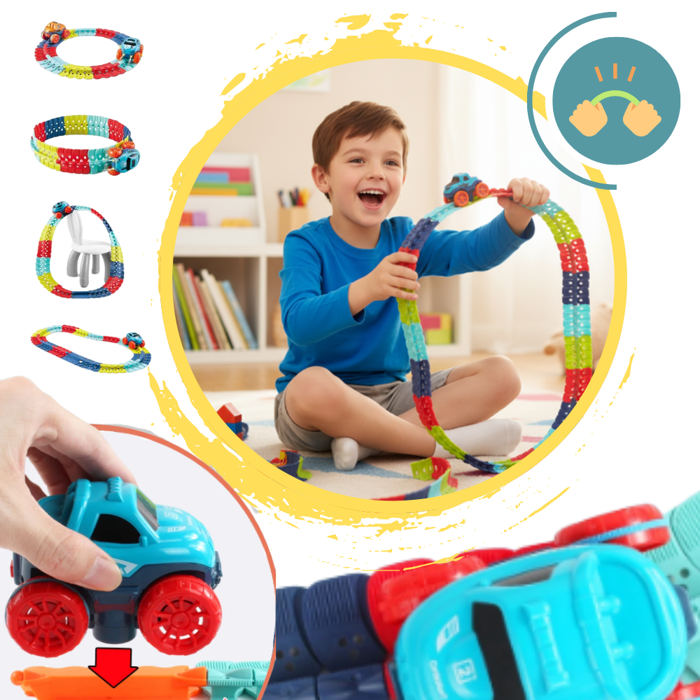 Mini pista de carreras de montaña rusa - Ozerty