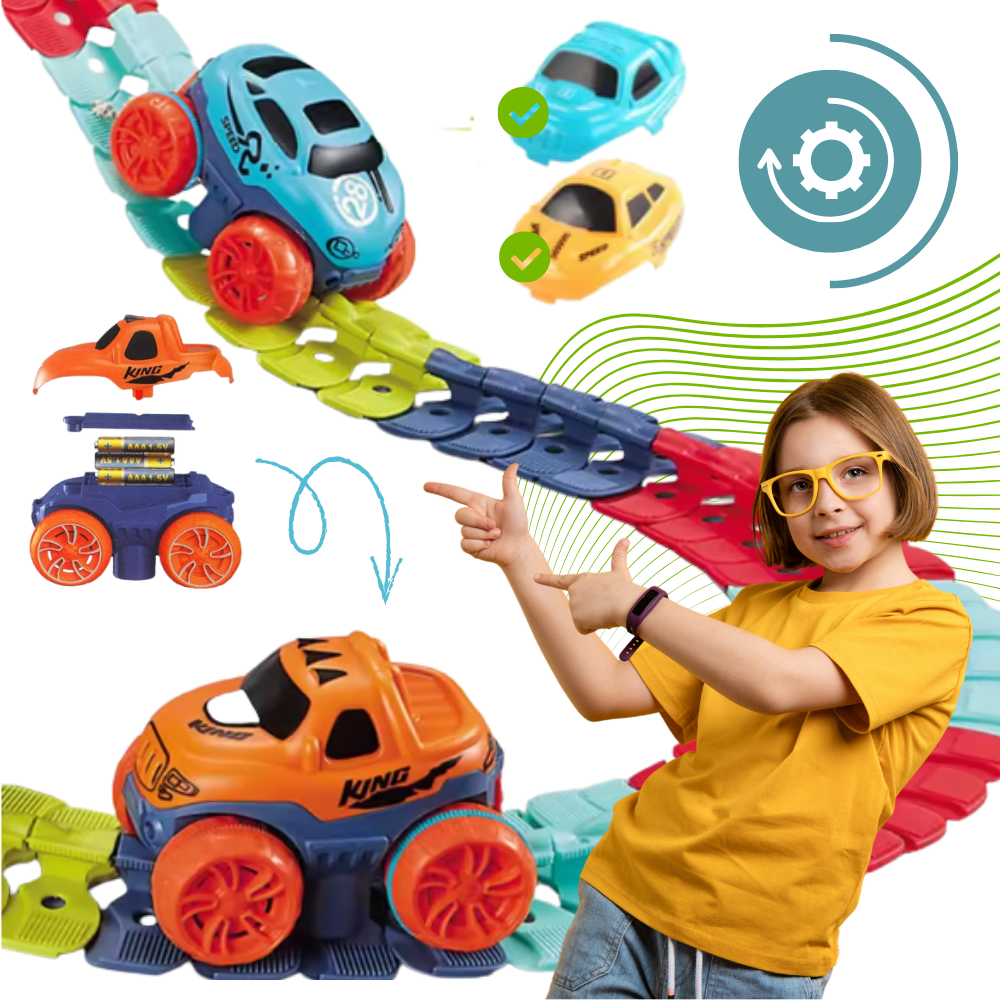 Mini pista de carreras de montaña rusa - Ozerty