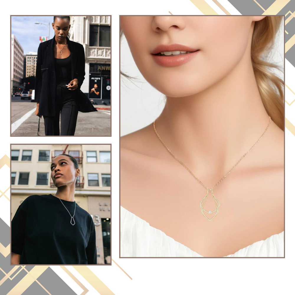 Colgante porta anillos minimalista
- Ozerty, Soporte de anillo para teléfono móvil 2 en 1 - Ozerty