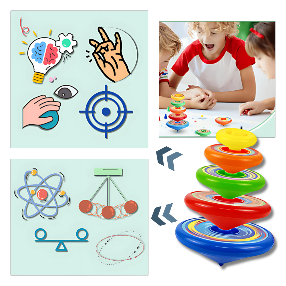 Juguete giroscópico multicapa - Ozerty